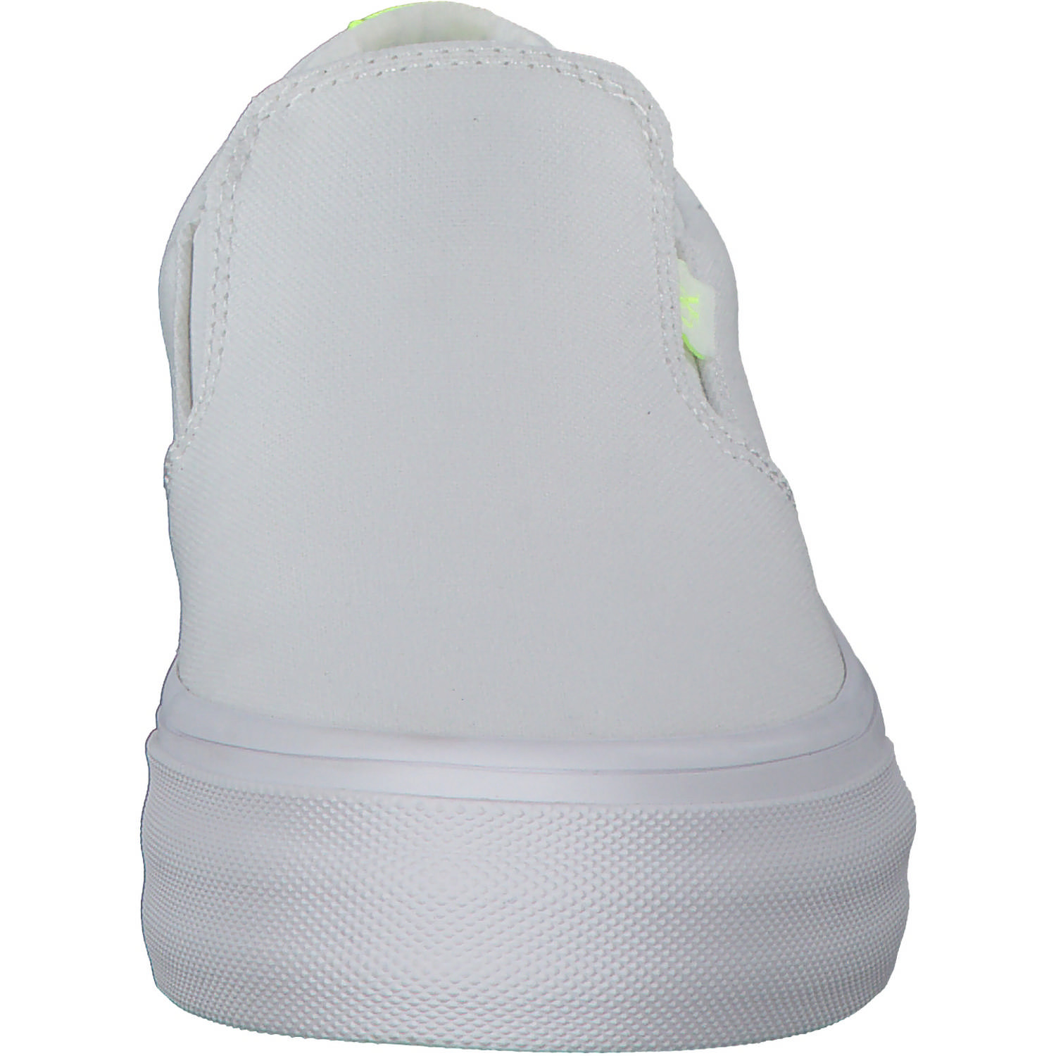 Calvin Klein YW0YW00905, Slipper, Damen, White/ Saftey Yellow