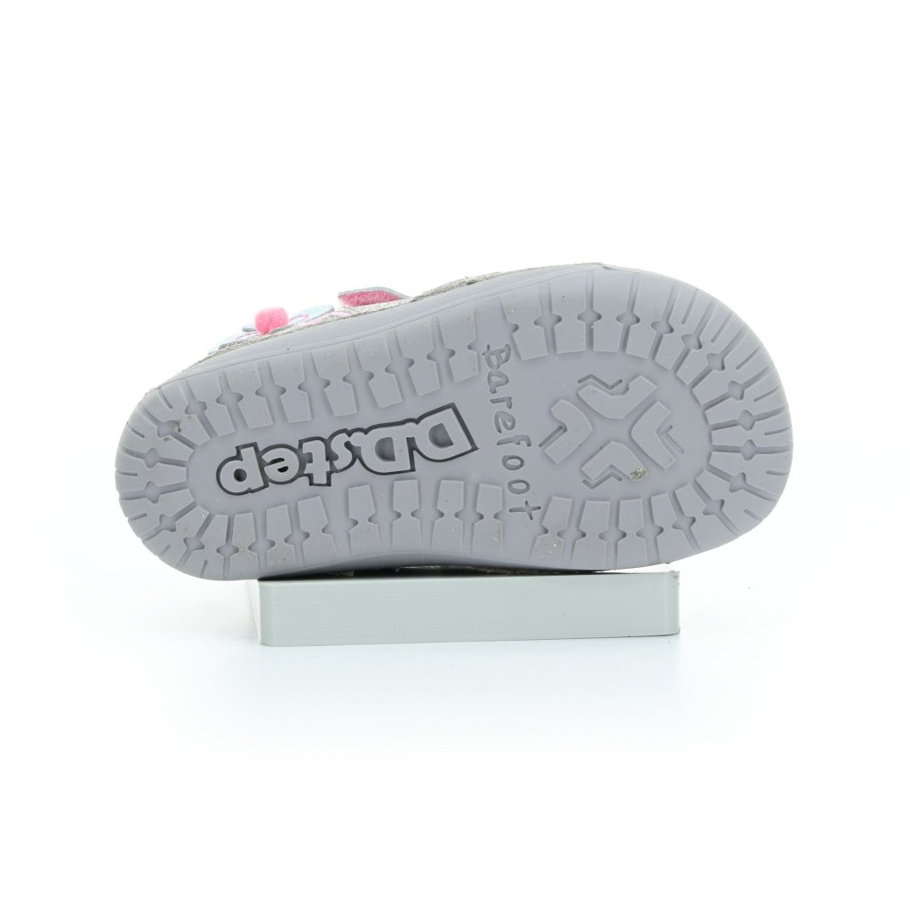 D.D.Step S070-375A graue Barfuß-Stiefeletten