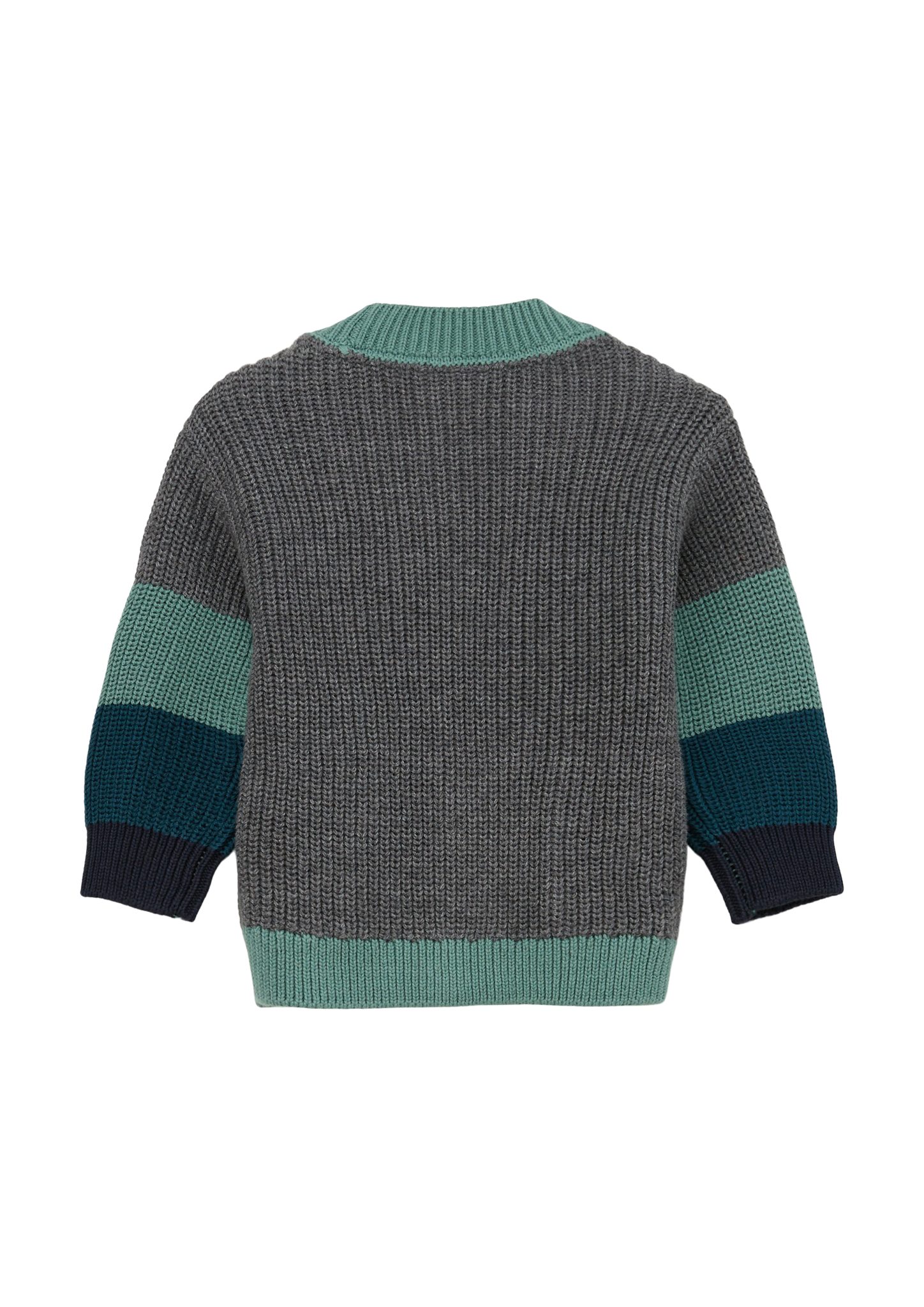 s.Oliver Strickjacke Strickjacke in Colour Blocking-Optik