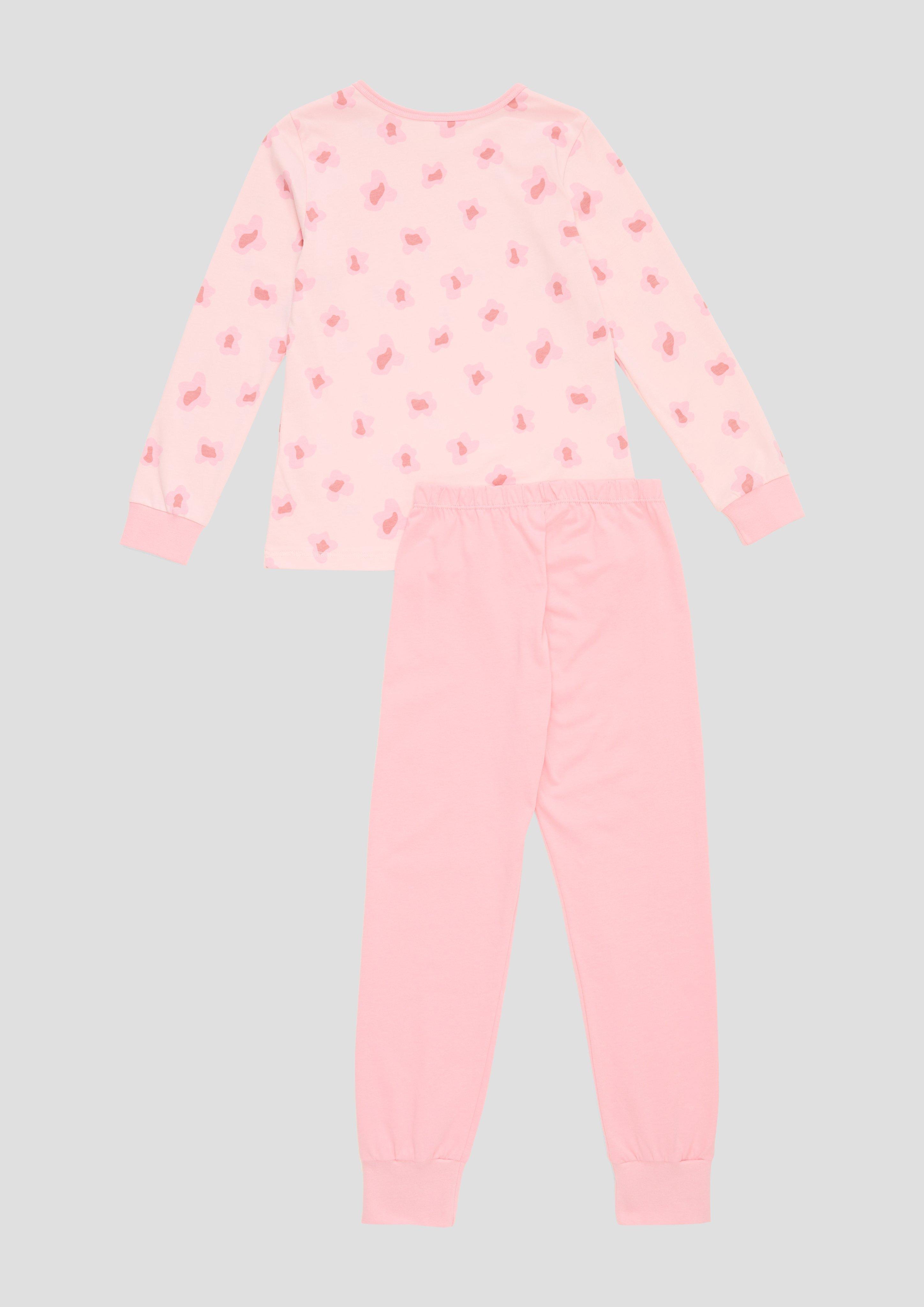&nbsp;Langes Pyjama-Set aus reiner Baumwolle  6008510-3278