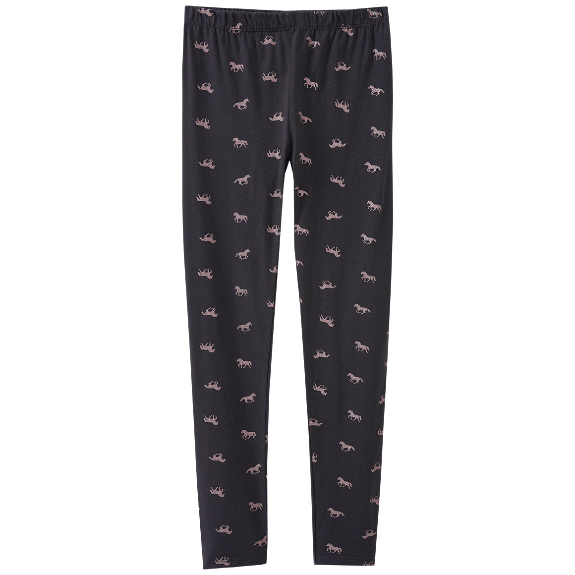 2 Mädchen Leggings in verschiedenen Dessins