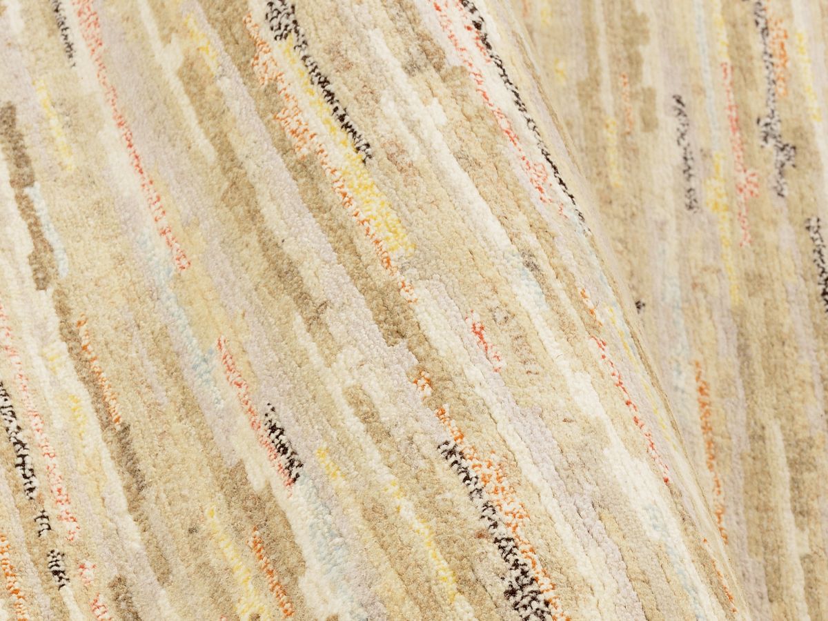 Teppich aus Nepal Himali Linea Beige 140 x 200 cm
