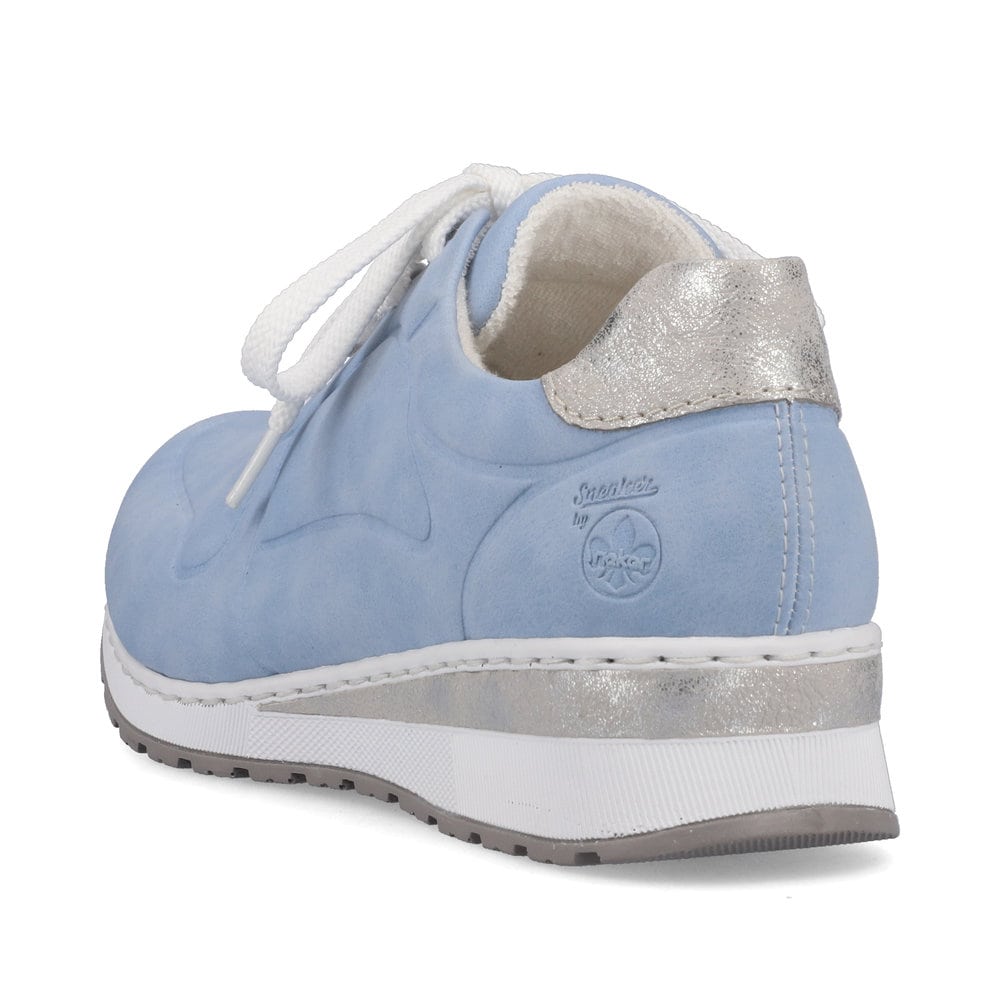 Rieker Damen Sneaker Low himmelblau