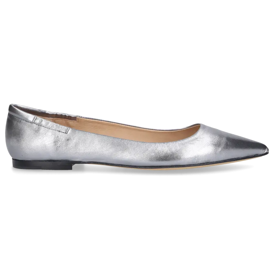 Pomme D`OR - Ballerinas 1720 Nappaleder - silber