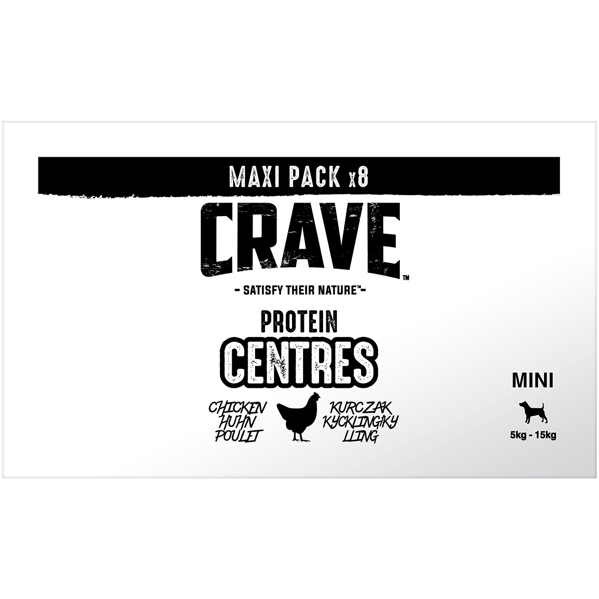 Crave Hund Protein Centres Mini mit Huhn 8x72g bei ZooRoyal