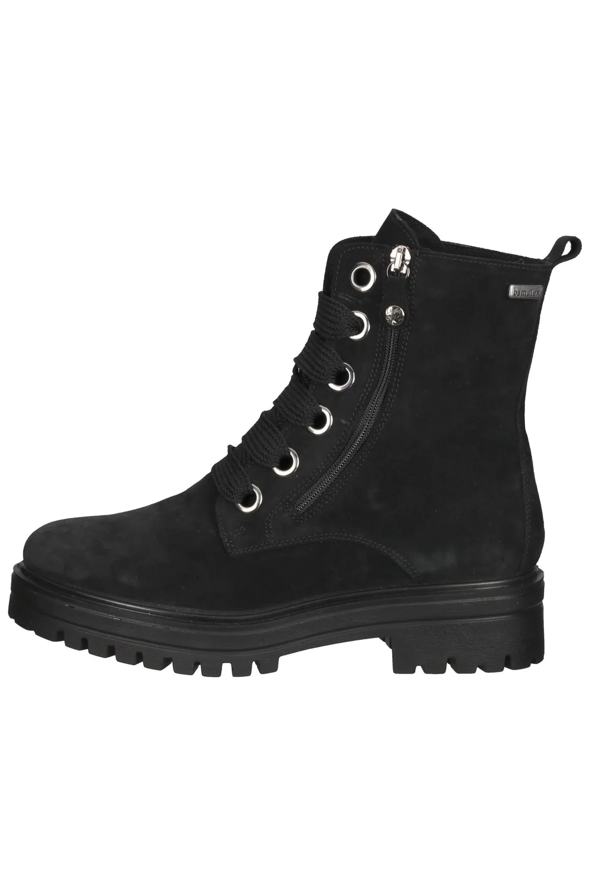 Bama  Stiefelette - Schwarz - Blockabsatz