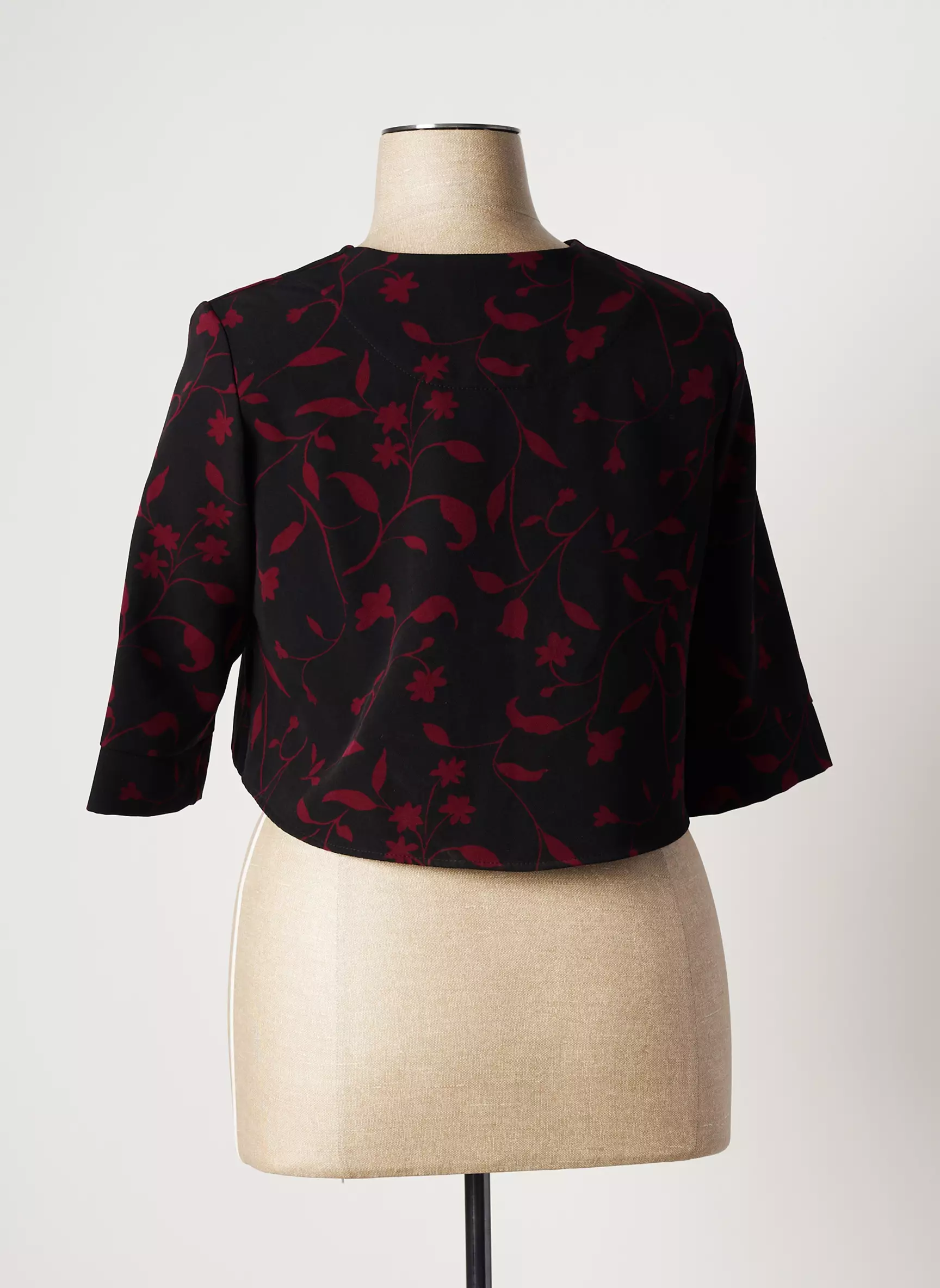 Quatre Vingt Jours Vestecasual Femme couleur noir