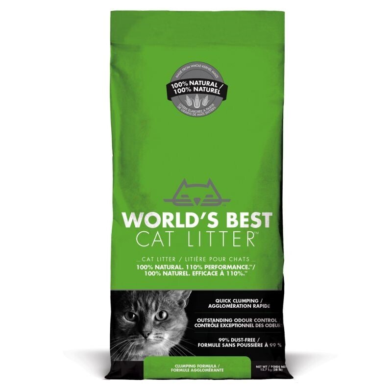 WORLD'S BEST Katzenstreu WORLD'S BEST Cat Litter Clumping 6,35 kg