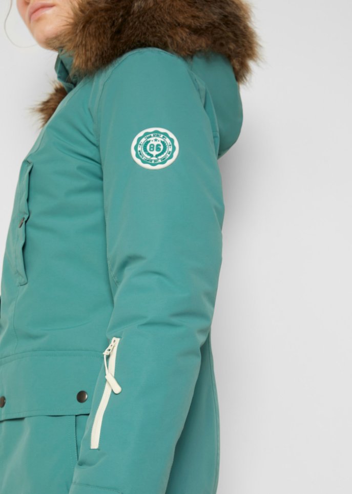 Outdoor-Funktions-Jacke mit Kapuze