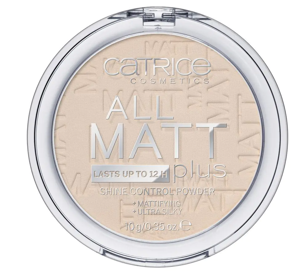 Catrice All Matt Plus Shine Control 010 транспарентни матирајући пудер