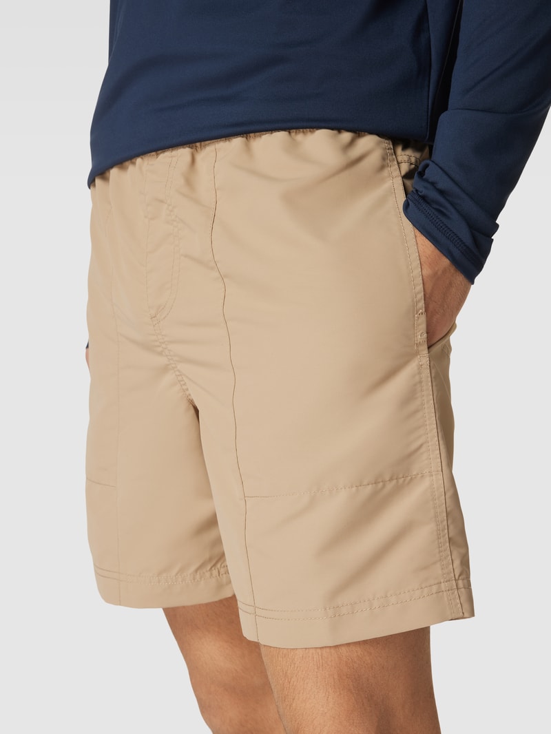 Shorts mit Tunnelzug Modell 'AMPHIBIAN' in beige