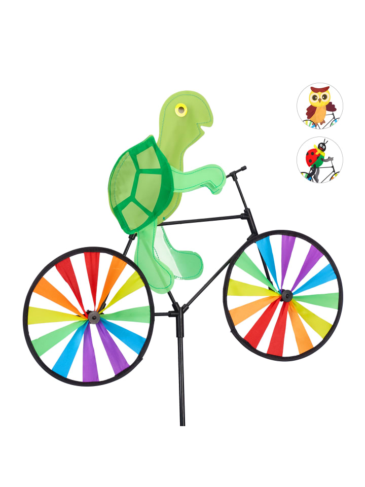 relaxdays Windrad Schildkröte in Bunt günstig kaufen onesize