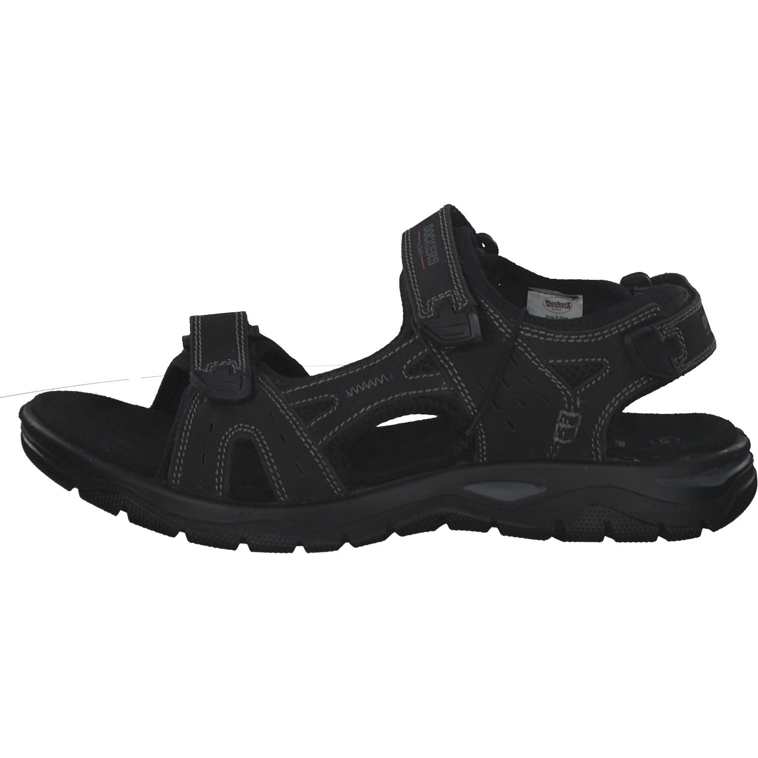 Dockers 52HU002, Sandalen, Herren, SCHWARZ