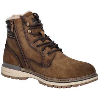 Tom Tailor Schnür Boots in braun