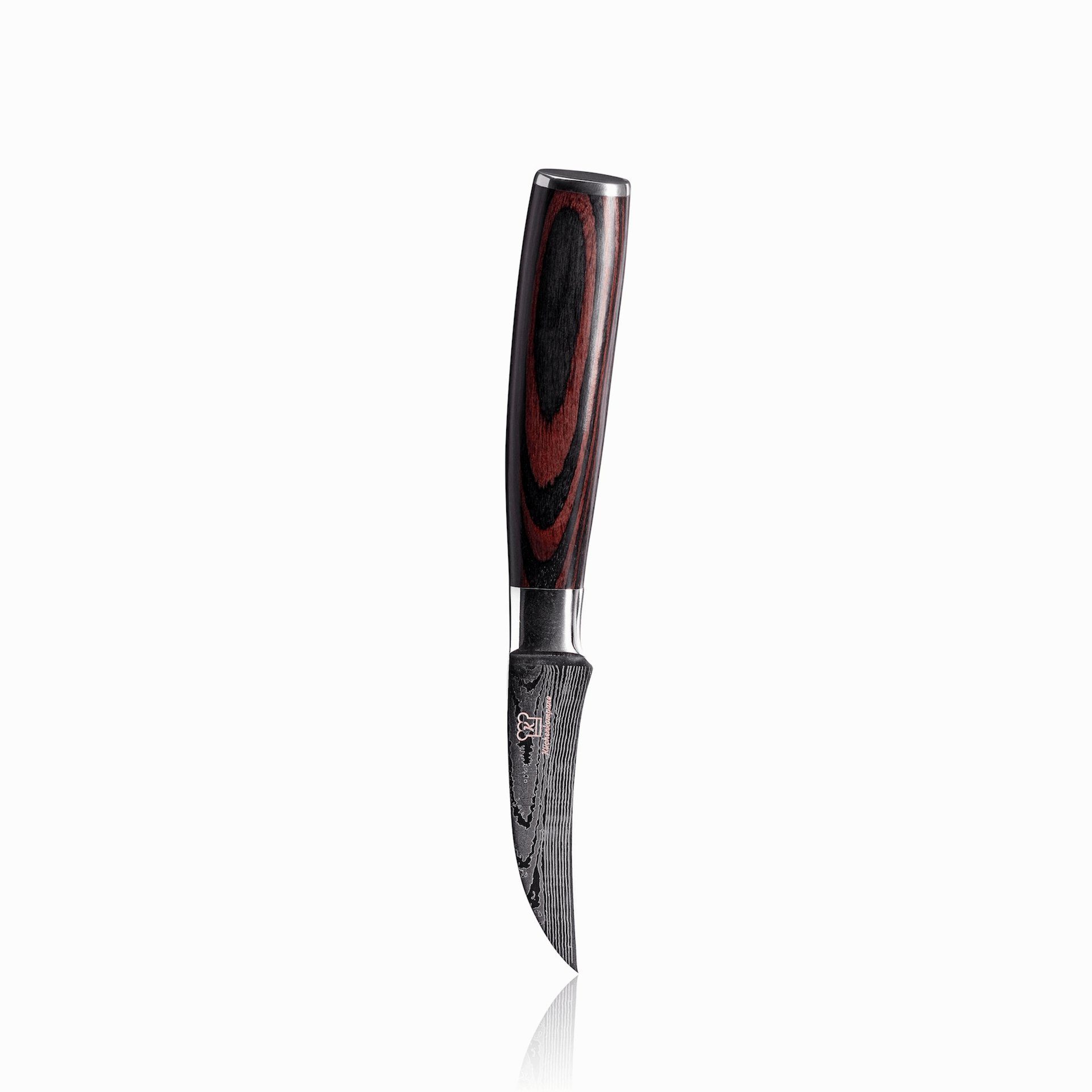 Küchenkompane Messer-Set Outdoor Messerset 3in1 - Messerset mit Messerbox und Schneidebrett (4-tlg)
