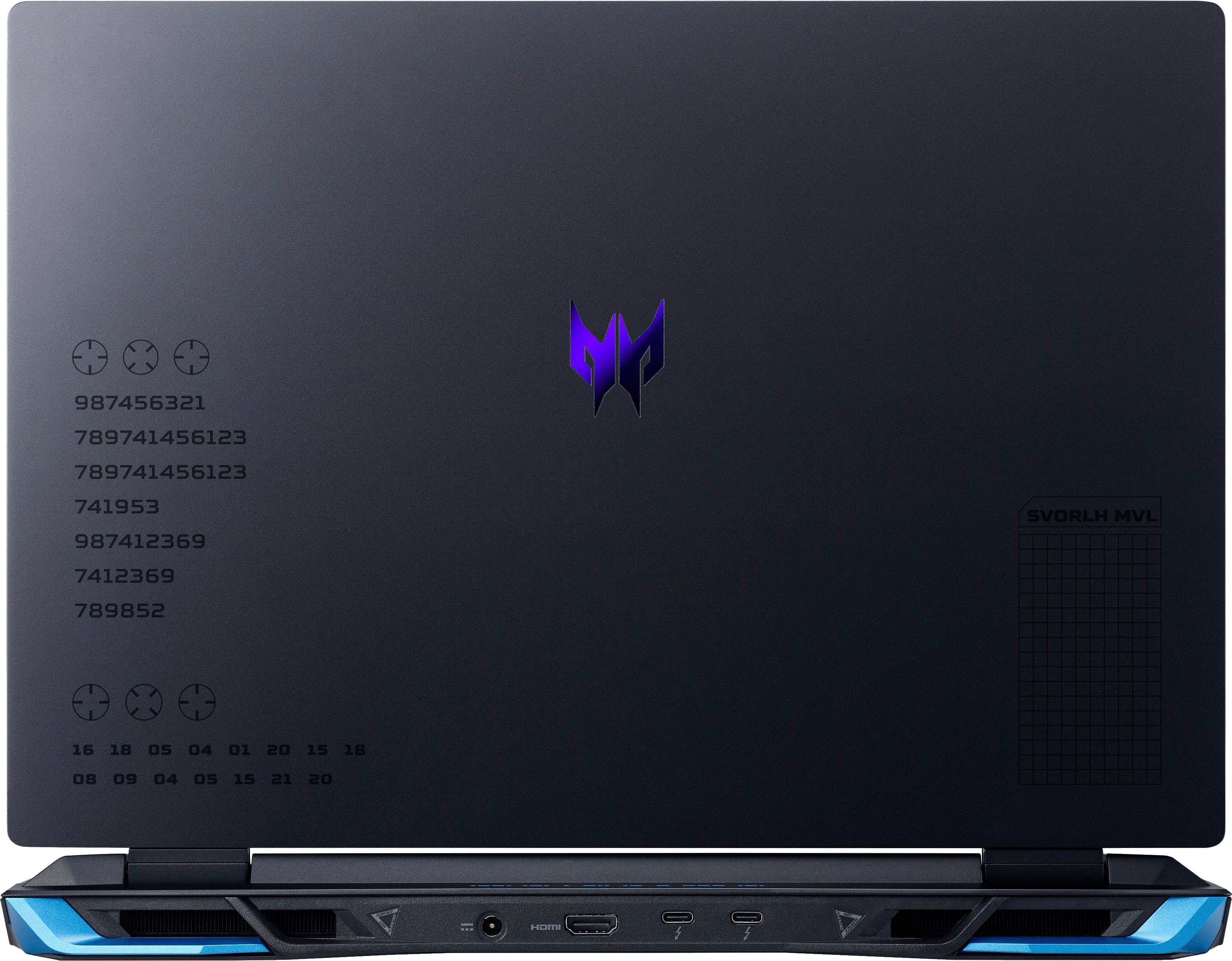 Acer PHN16-71-737G Gaming-Notebook (40,64 cm/16 Zoll, Intel Core i7 13700HX, GeForce RTX 4070, 1000 GB SSD)