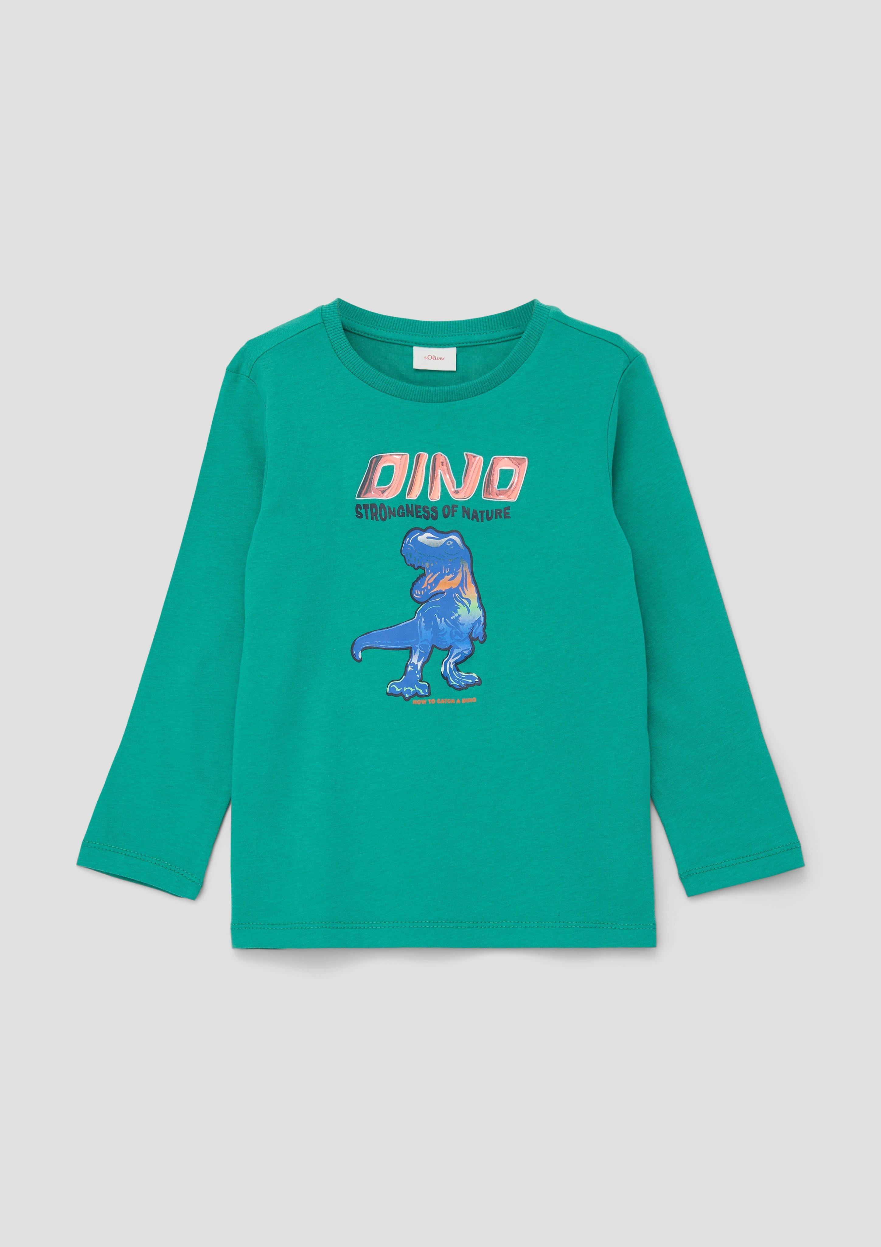 Longsleeve mit Frontprint  2134100-6619