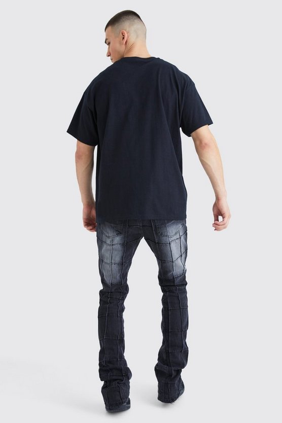 Tall Slim-Fit Schlagjeans