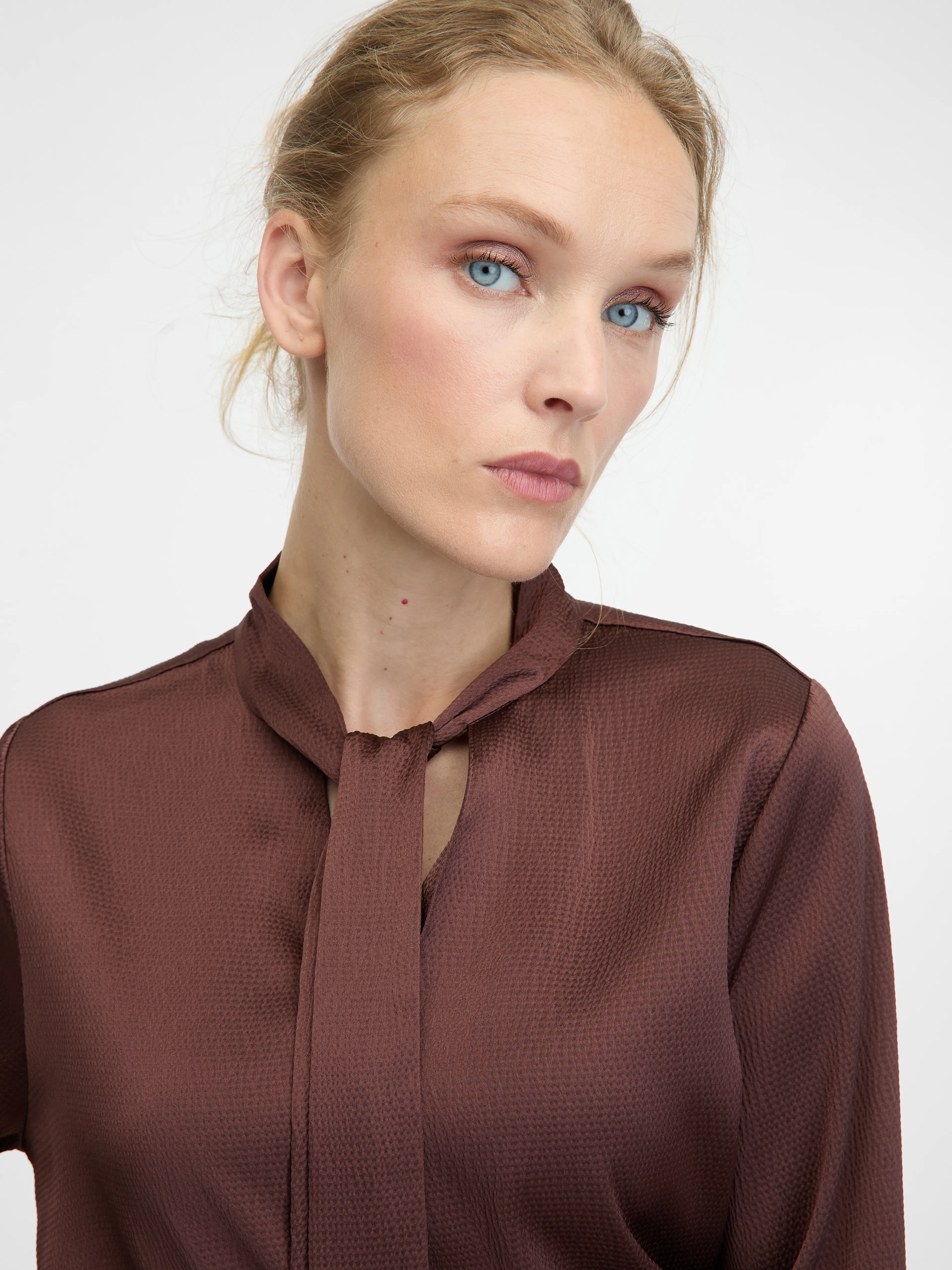 Braune Damenbluse ORSAY