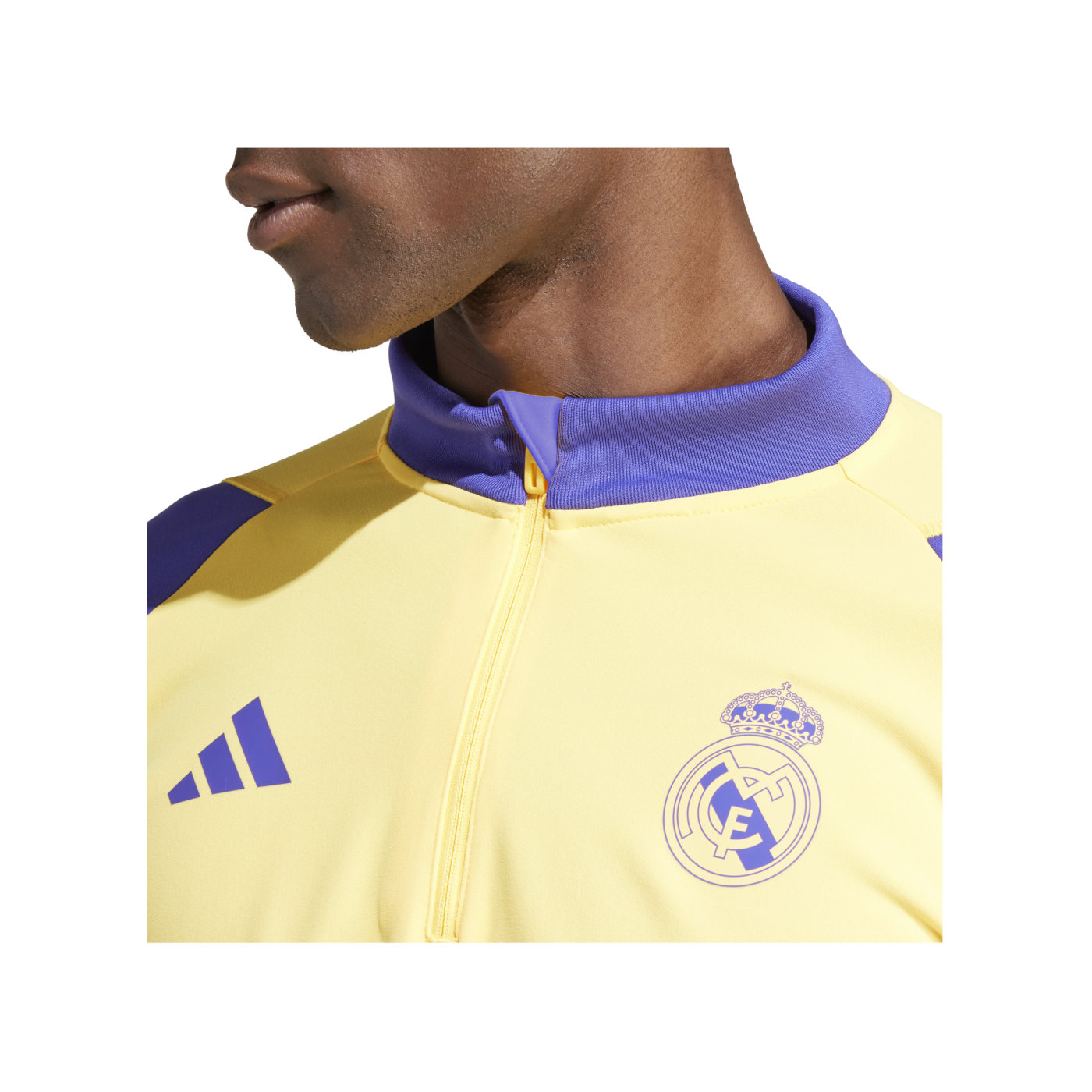 adidas Real Madrid Tiro Trainingstop Gelb