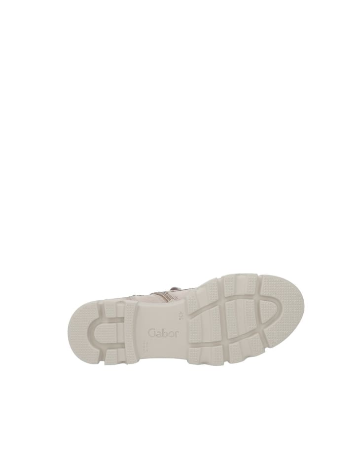 Gabor Fashion Schnürstiefeletten in grau günstig kaufen