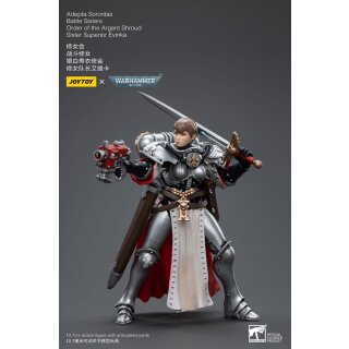 Warhammer 40k Actionfigur: Adepta Sororitas: Battle Sisters Order of the Argent Shroud - Sister Superior Evinka