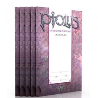 Ptolus Character Portfolio 5pk Cypher (EN)