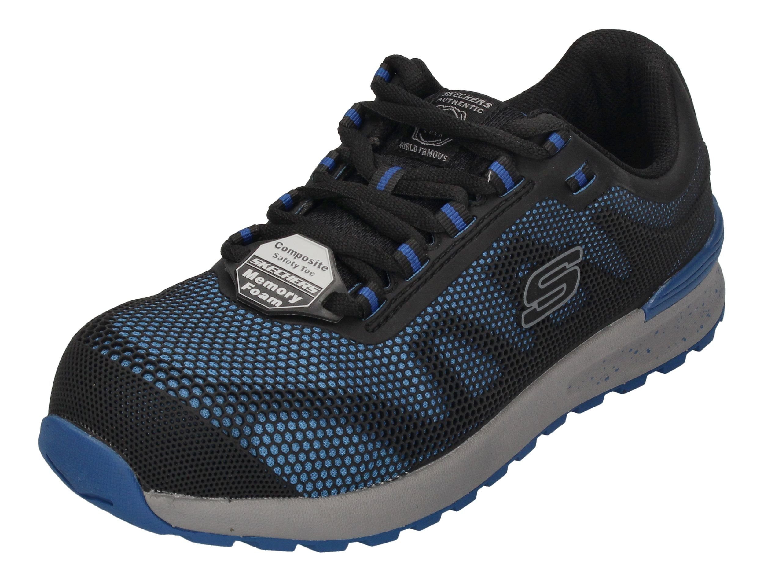 Skechers BULKIN LYNDALE Arbeitsschuh Blue