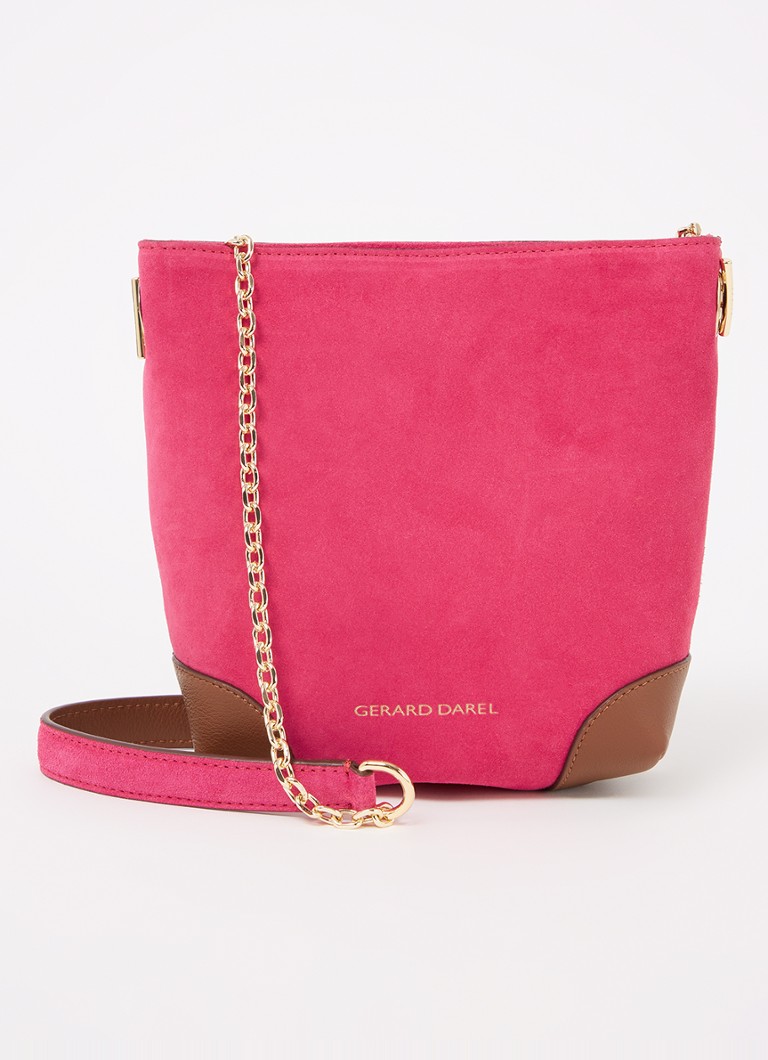 Gerard Darel Mini Charlotte -olkalaukku mokkanahkaa
