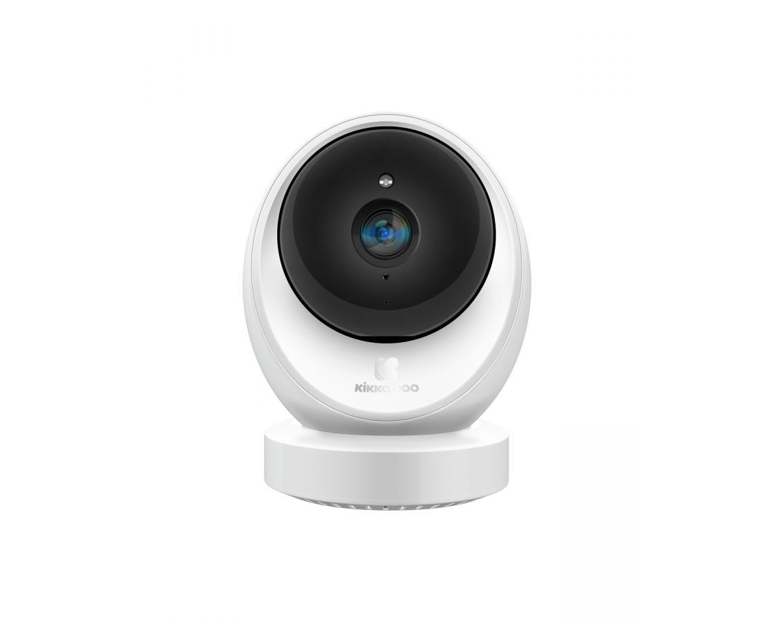 Kikkaboo Video-Babyphone Babyphone Babykamera Lua, 360° Drehung, Wi-Fi/Lan Kamera, Nachtsicht