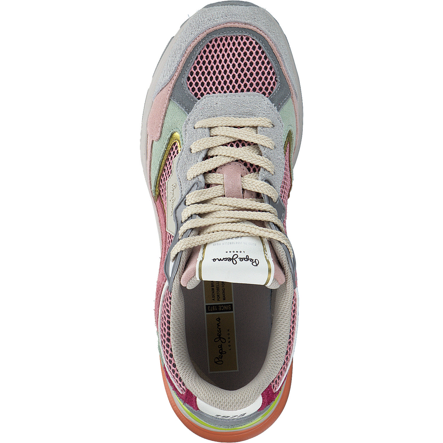 Pepe Jeans PLS60003, Schnürschuhe, Damen, Mehrfarbig