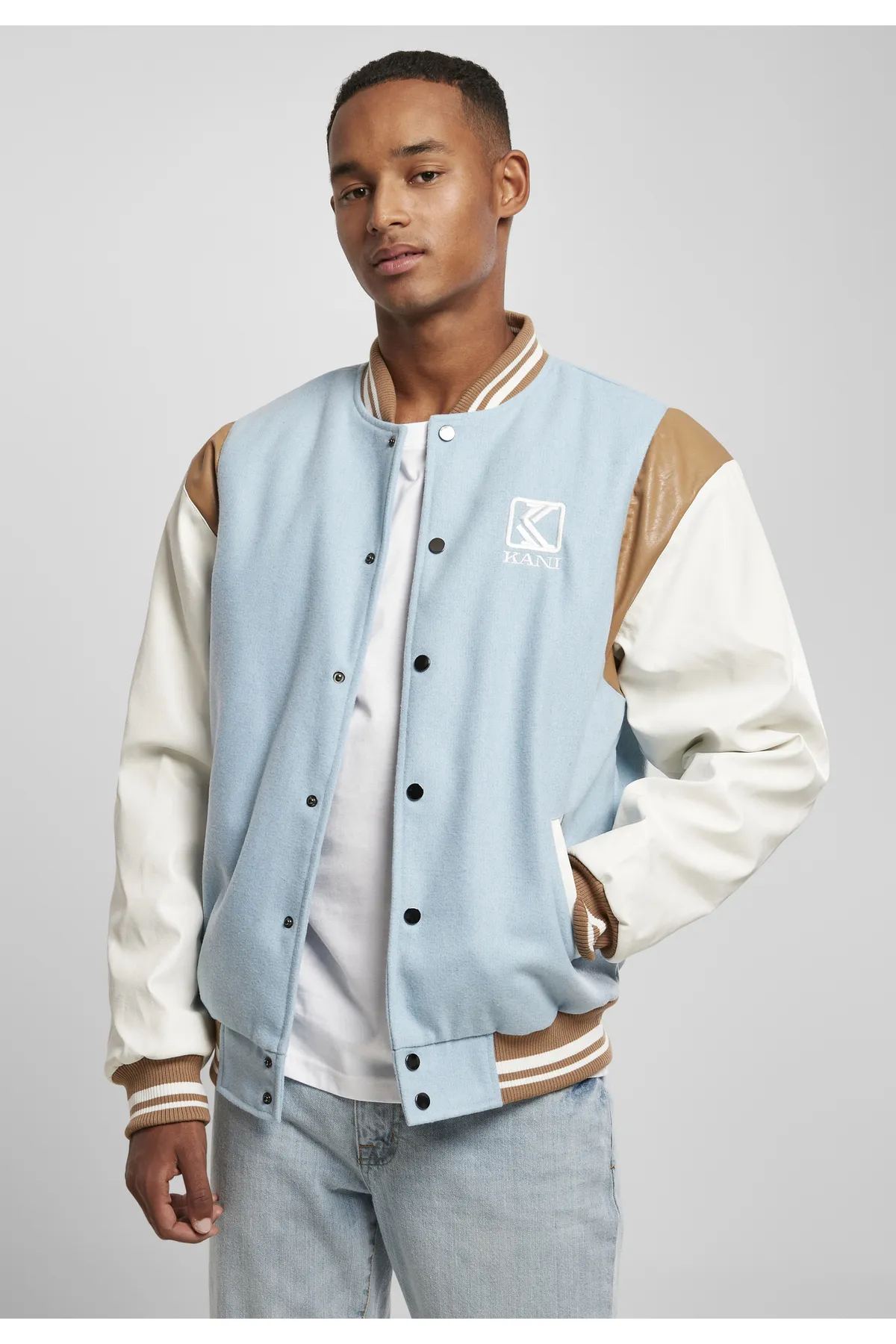 KARL KANI  Jacke - Blau - Regular Fit