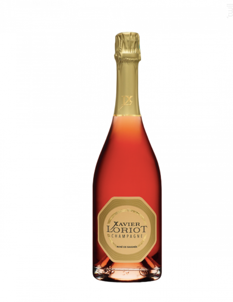Rosé de saignée brut - blanc de noirs Champagne Xavier Loriot