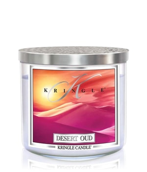 Kringle Candle Soy Jar-Desert Oud Desert Oud Duftkerze-411 g