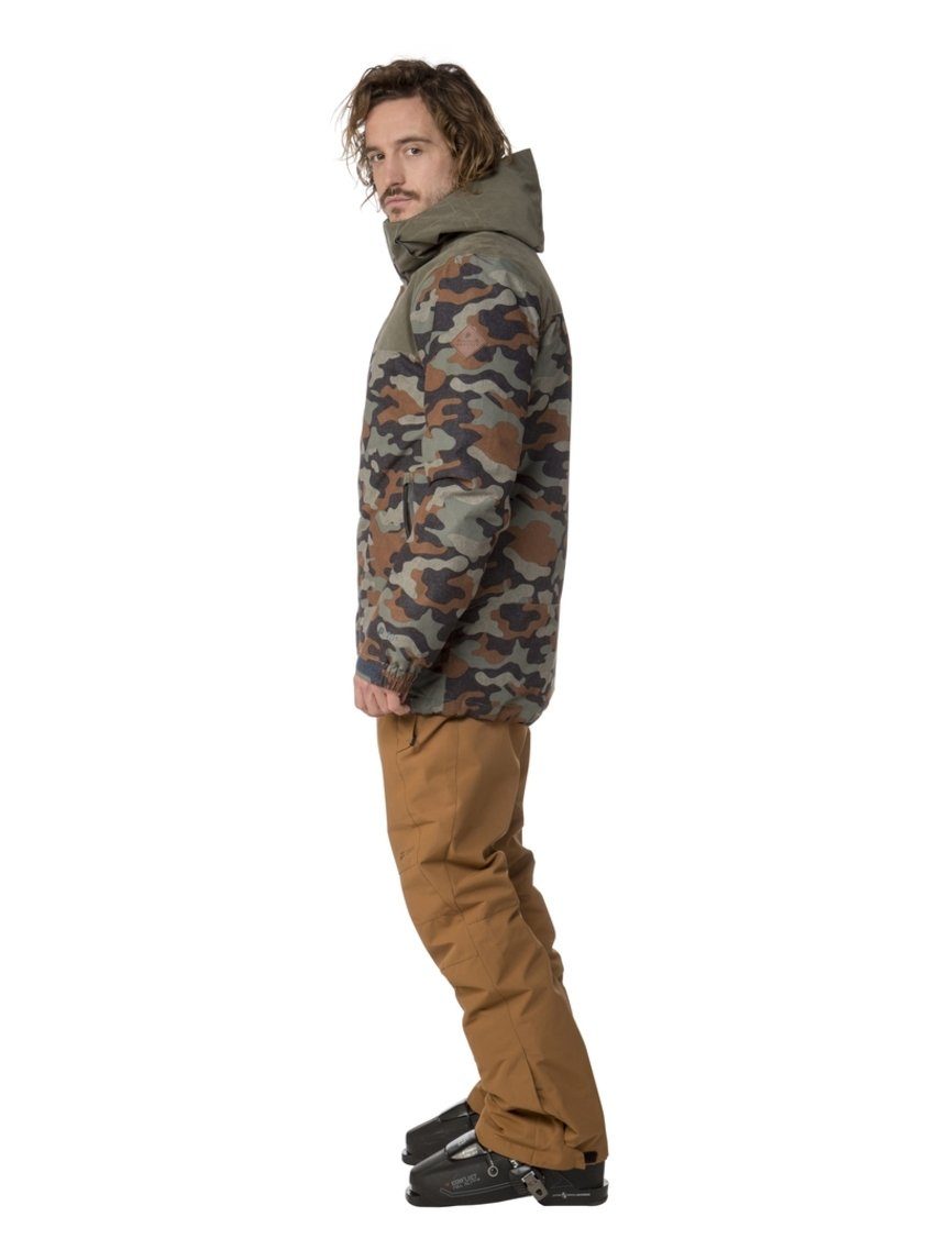 Protest Skijacke DECAY Herren Ski-/Snowboardjacke Gravel Green