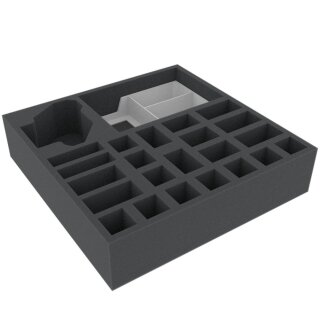 3-teiliges Feldherr Schaumstoff-Set + Kartenhalter für HeroQuest (2021): Der eisige Schrecken - Brettspielbox
