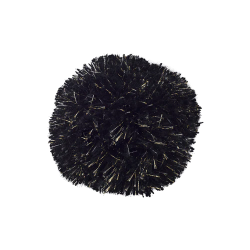 Pompon Gold\/Black Lurex black