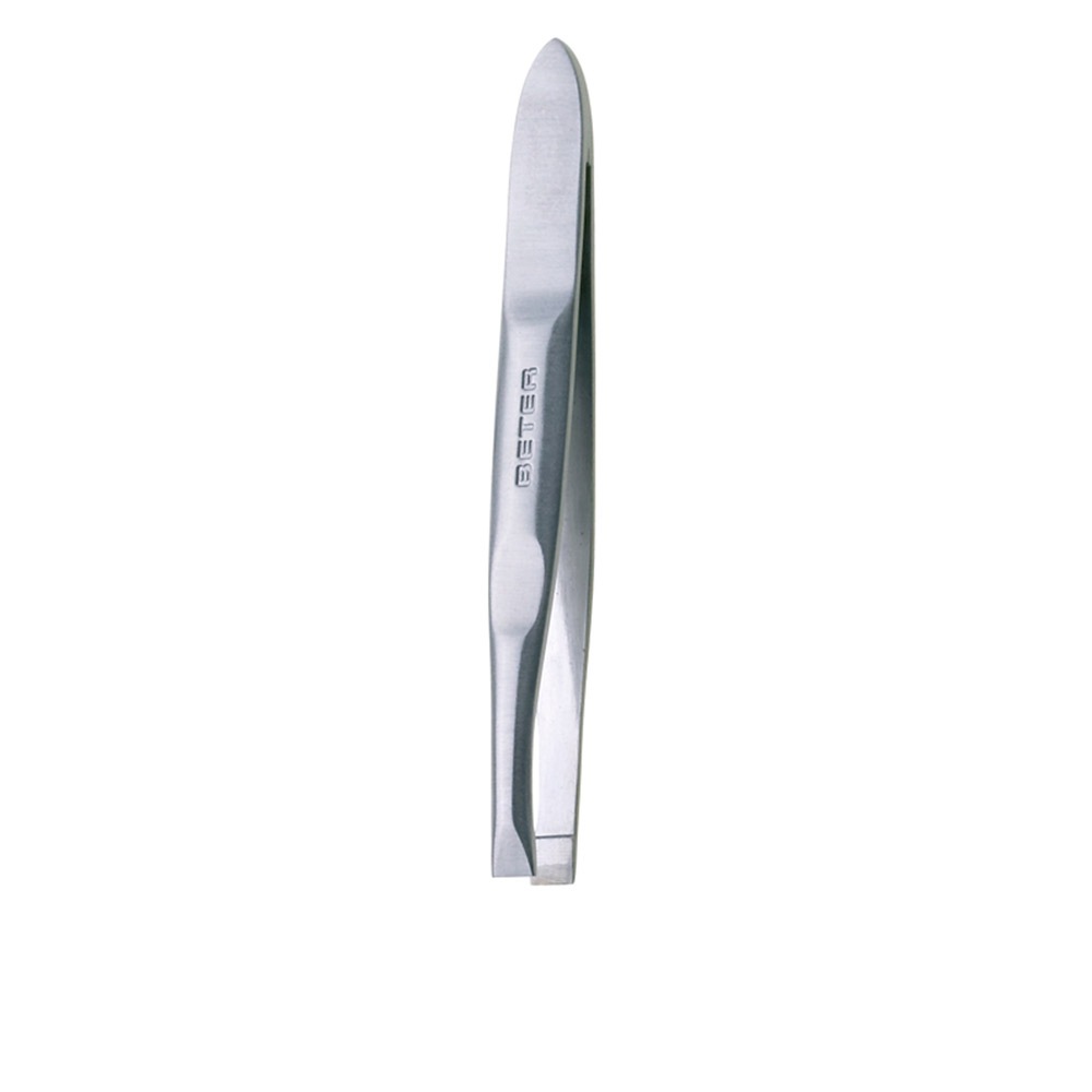 Pinza Depilar Punta Recta Inoxidable Beter