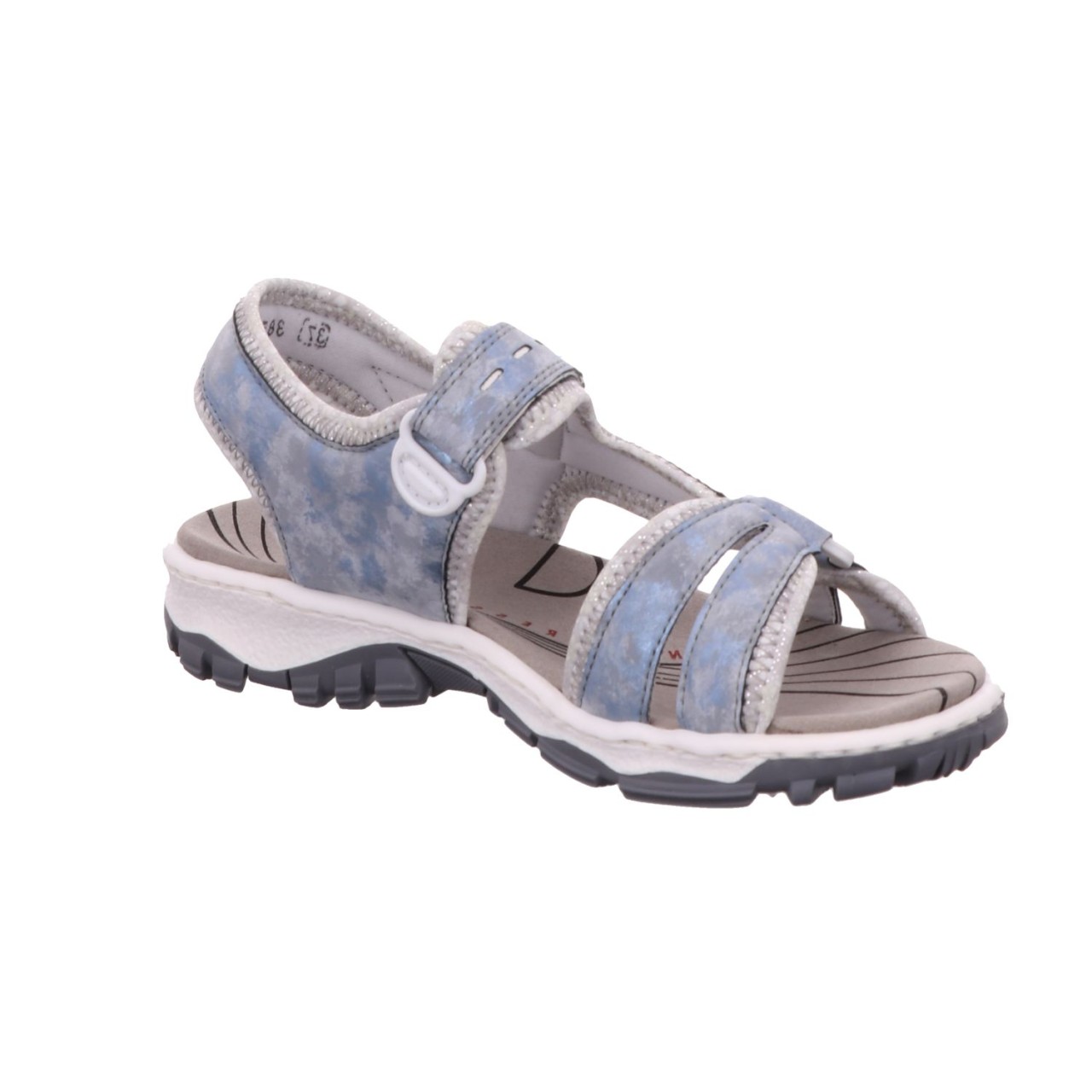 RIEKER Klassische Sandalen blau