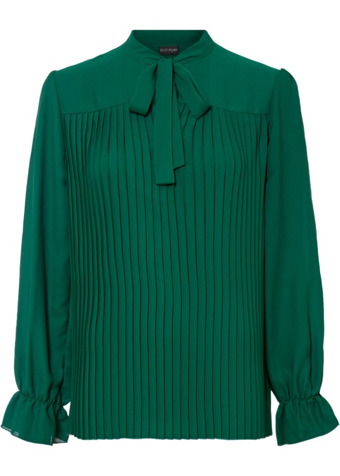 Plissee Bluse
