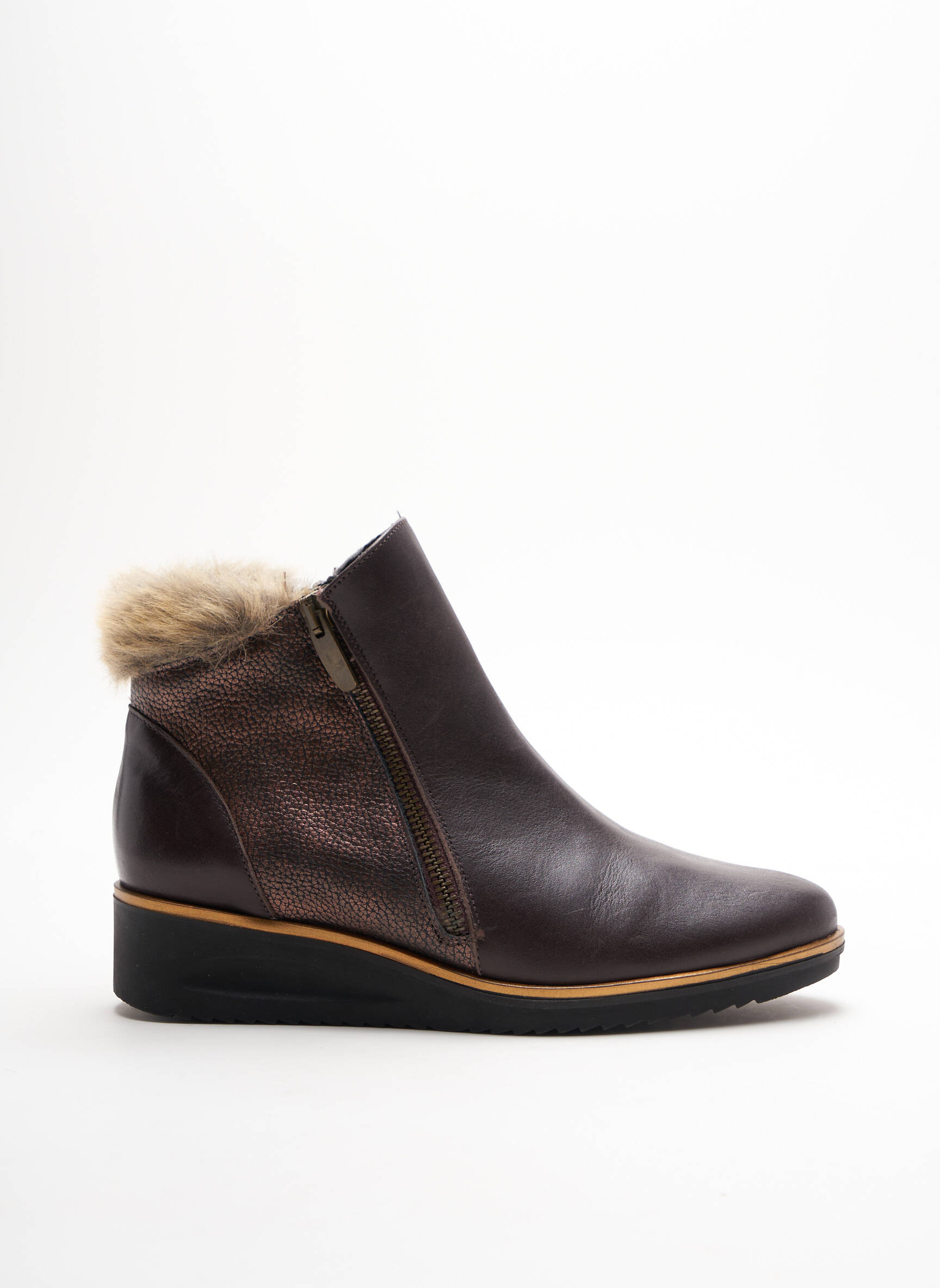Claudia S Bottines Femme couleur marron