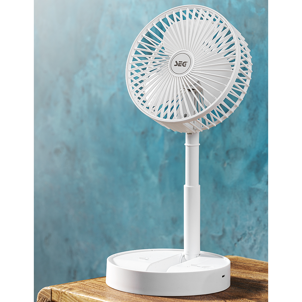 Jaxmotech Teleskop-Tischventilator
