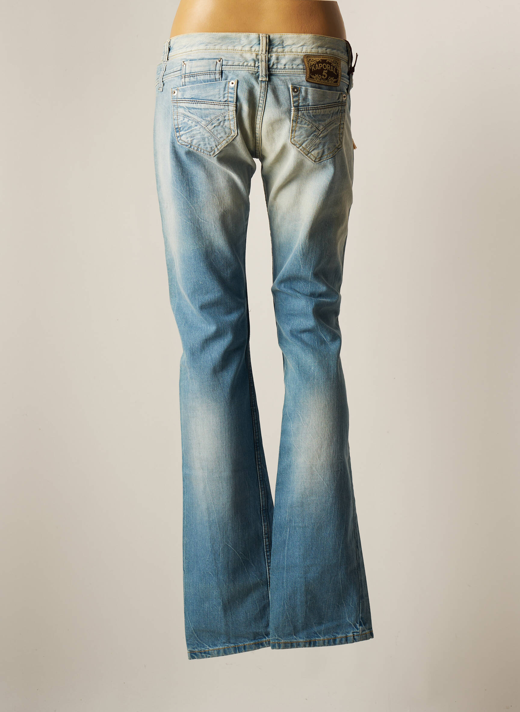 Kaporal Jeans Coupe Droite Femme couleur bleu