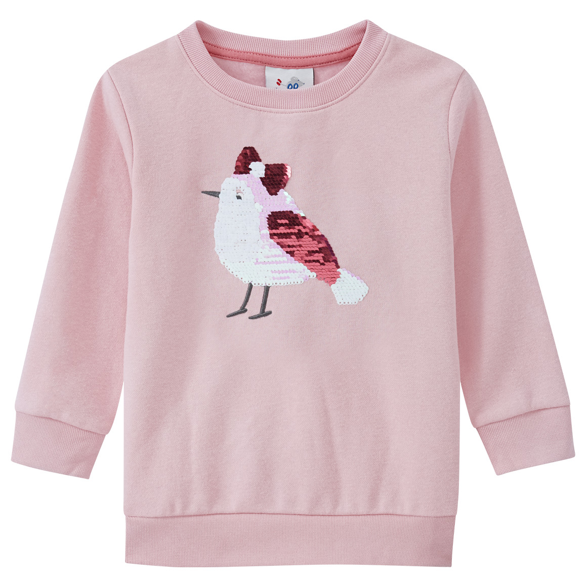 Mädchen Sweatshirt mit Wendepailletten