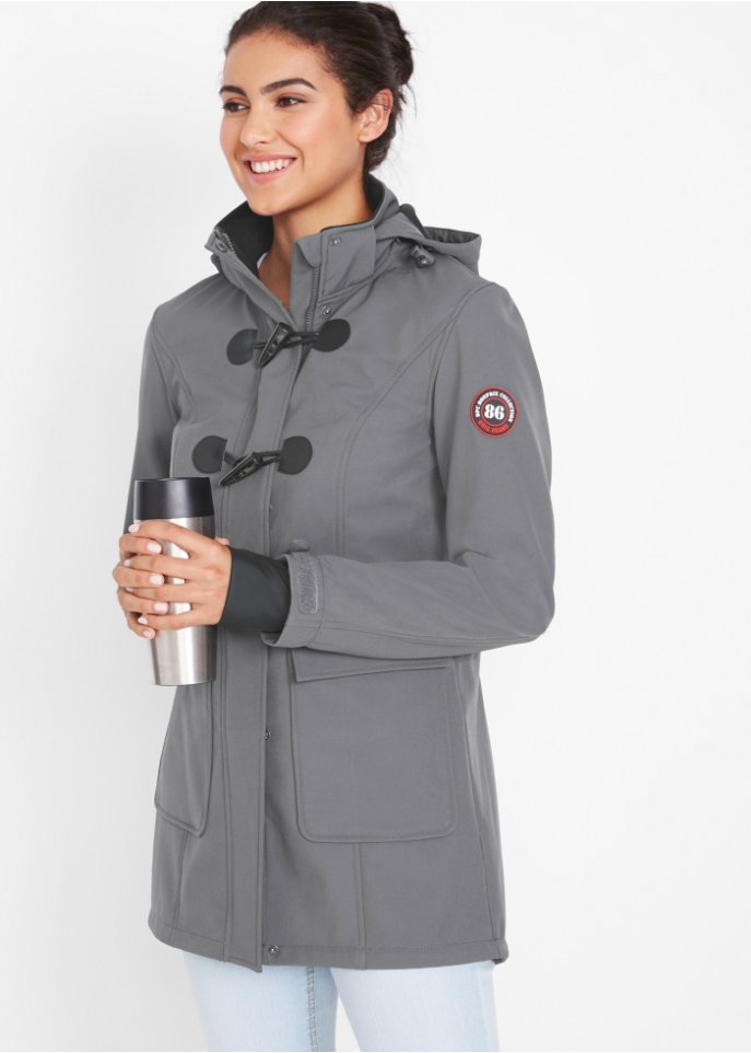 Duffle-Jacke aus Softshell