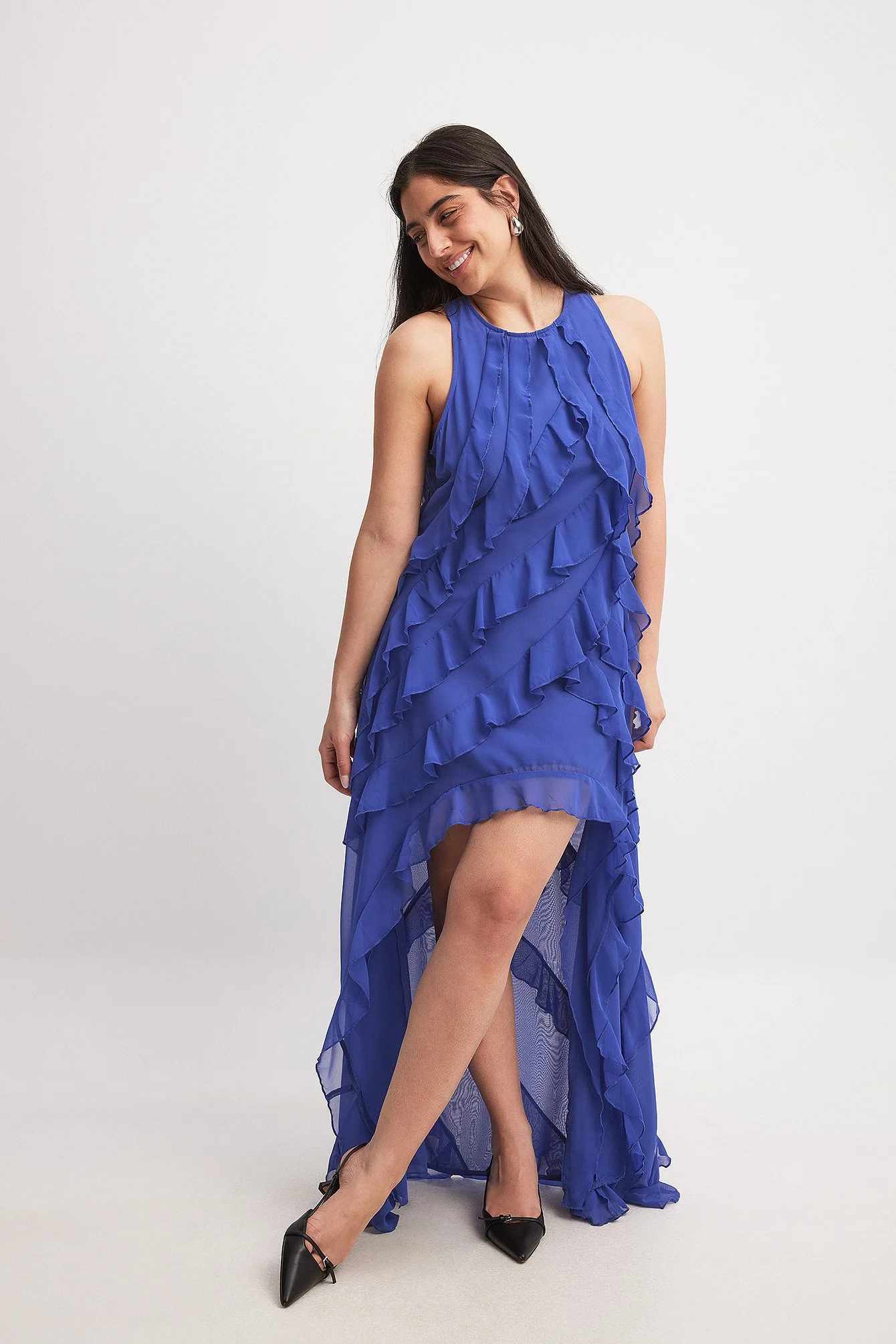 Ruffle Maxi Dress