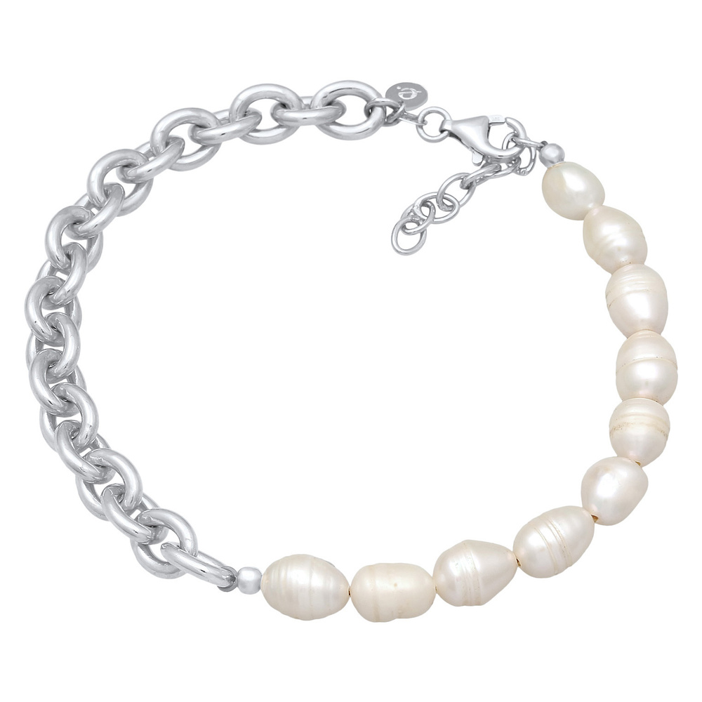 Elli PREMIUM Elli PREMIUM Bracelet de Cheville Femmes Bracelet de Cheville Maillons Baroque av Bijoux