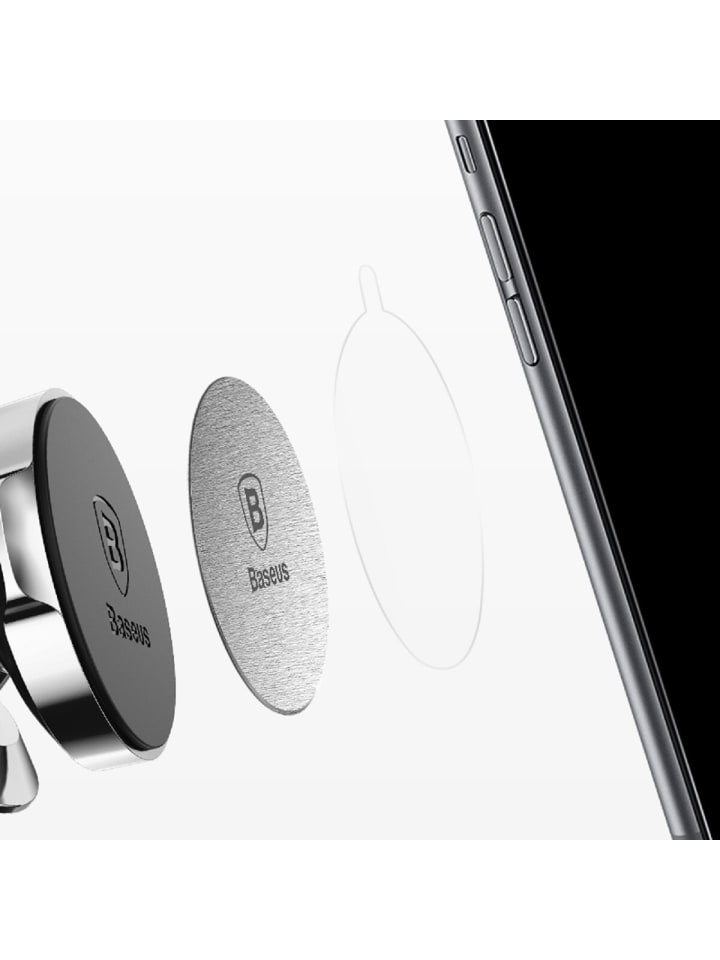 Baseus Metallplattenabdeckungen für magnetische Autohalterungen in Schwarz/Grau günstig kaufen onesize