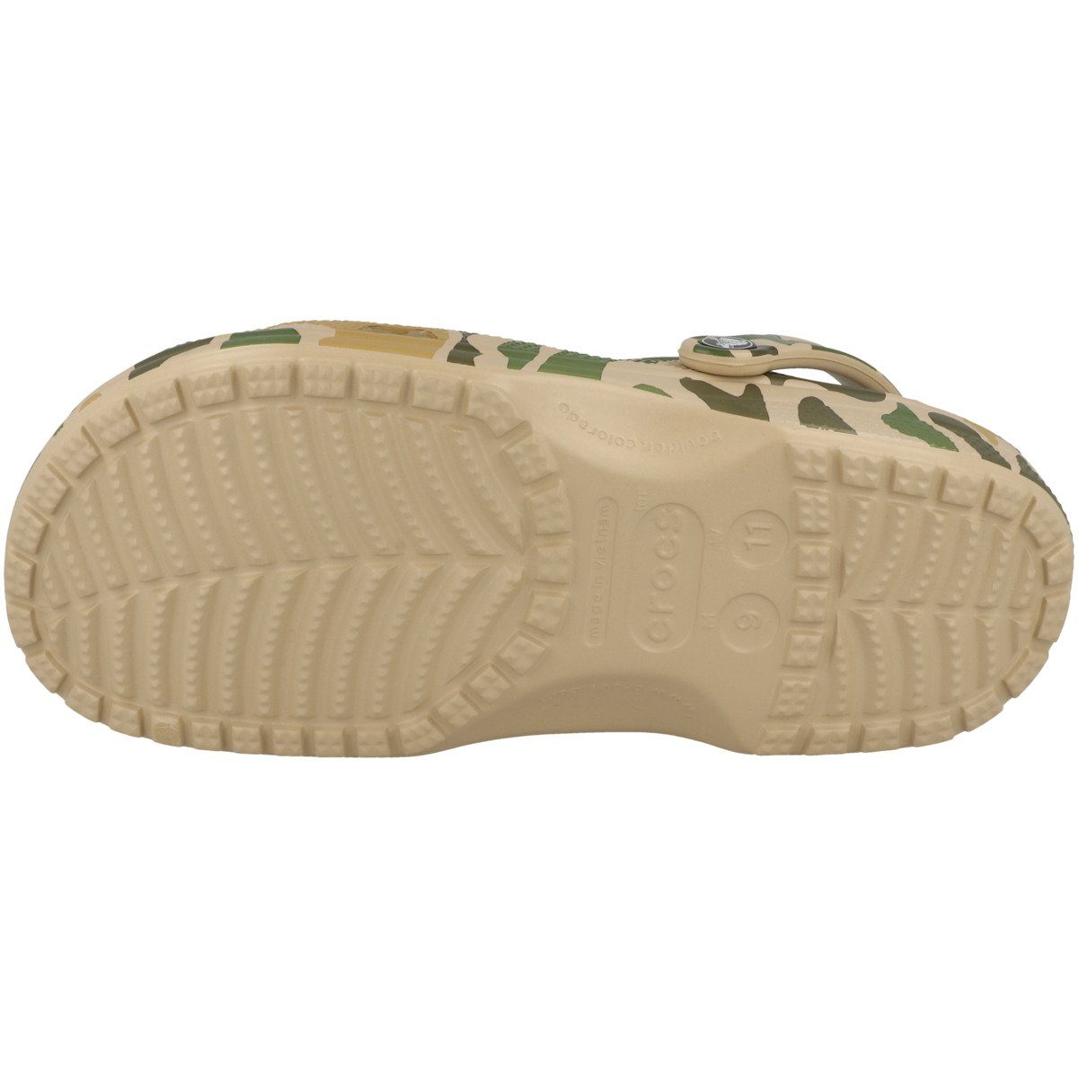 Crocs Classic Printed Camo Unisex Erwachsene Clog Schnelltrocknend