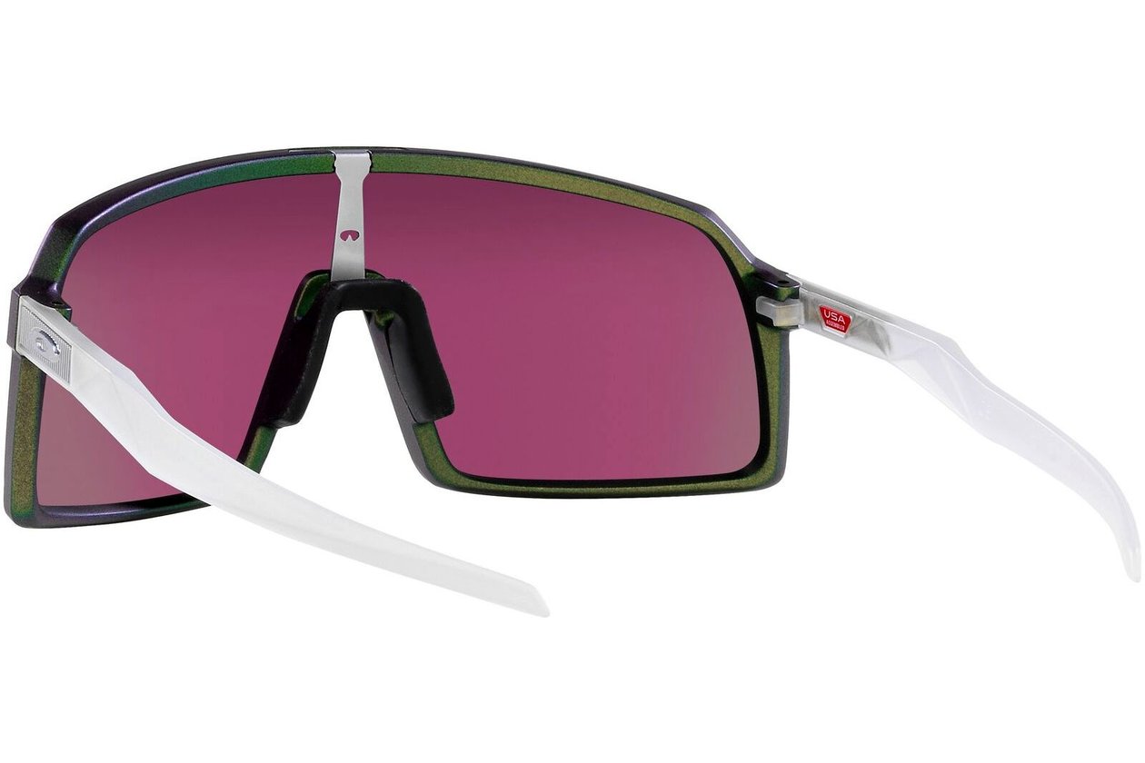 Oakley Sutro Matte Silver Green Colorshift/Prizm Road Jade